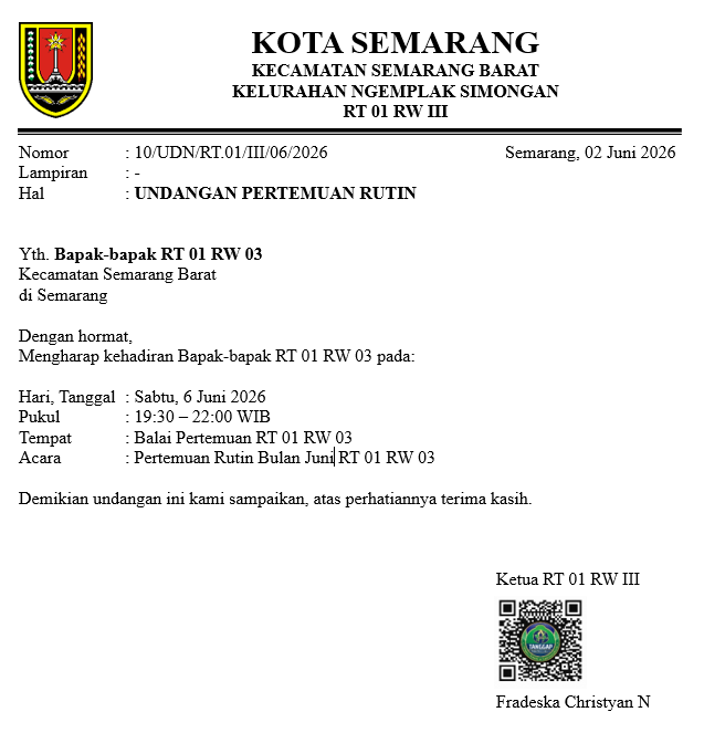 Pengumuman